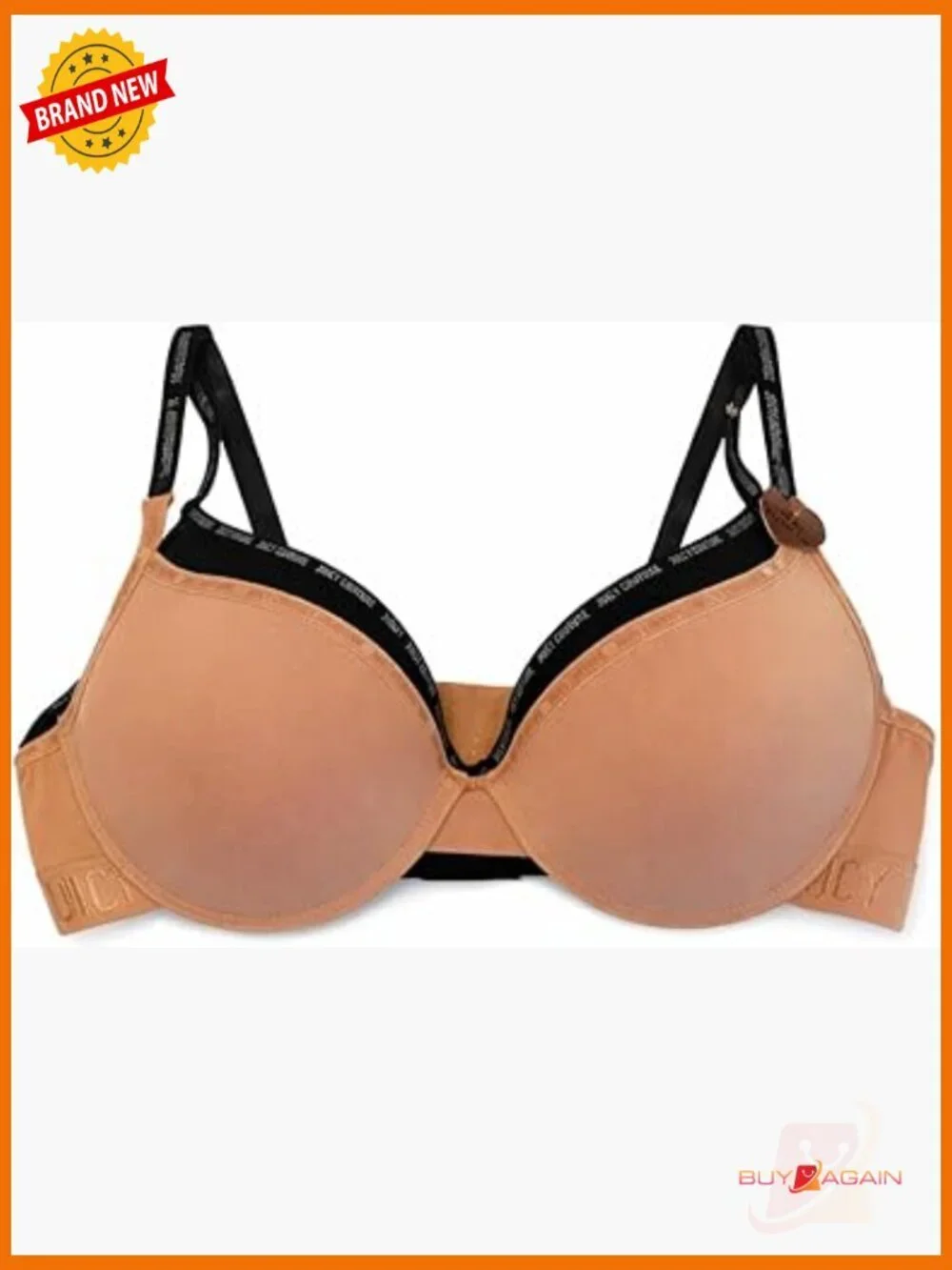 2 Pack Push Up Bras Demi Coverage Adjustable Straps Underwire Hook Eye